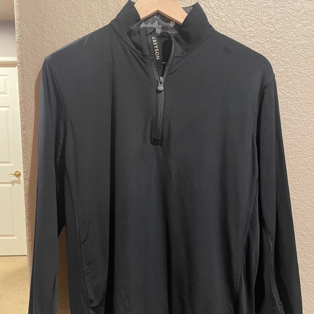 Greyson Clothiers Tate Quarter Zip Golf Jacket (Sleeves Shortened) Men’s Small